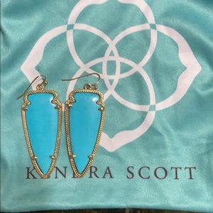 Turquoise Kendra Scott Skylar Earrings
